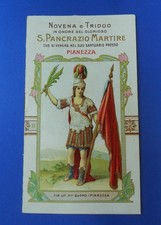 Santino Libretto Novena e Triduo per San Pancrazio Martire Santuario Pianezza