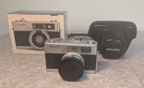 Fotocamera vintage minolta - fotocamera,