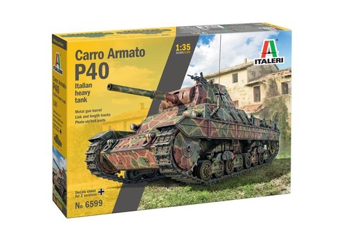 Italeri tank p40 carro - italeri,