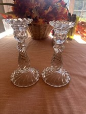 Set 2 Candelieri Baccarat