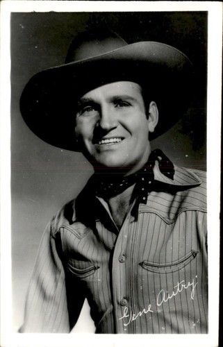 Ritratto cowboy gene autry - cowboy,