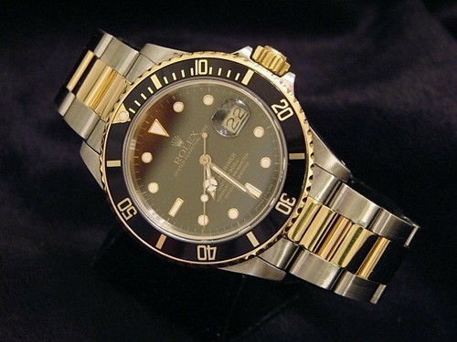 Rolex submariner date 18k - date,
