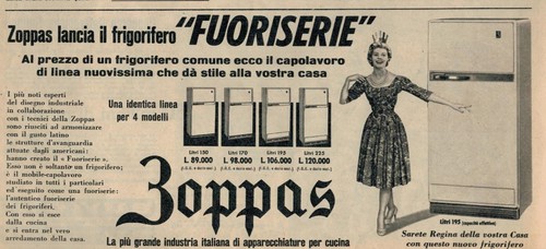 Pubblicita vintage frigoriferi - pubblicita,