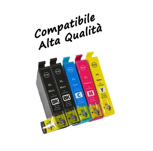 Cartucce compatibile kit 5 - cartucce,