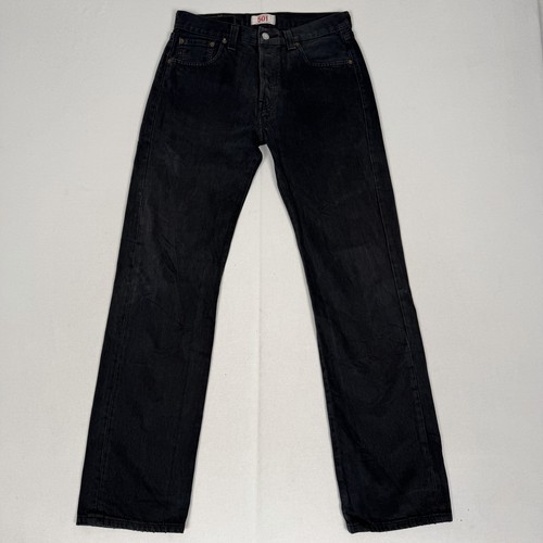 Levi 501 jeans denim nero - levi’s,