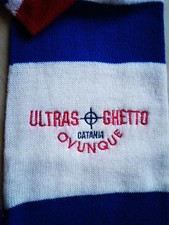 Sciarpa Scarf Echarpe Bufanda vintage Ultras Ghetto Catania