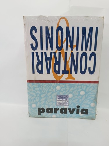 Sinonimi contrari paravia - sinonimi,