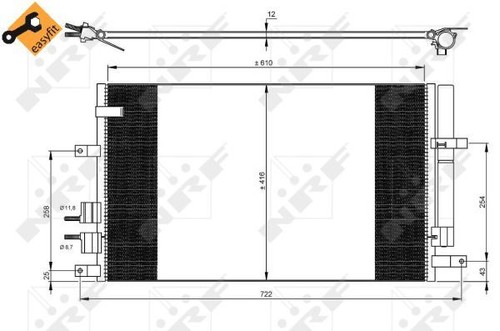 Condensatore climatizzatore - condensatore,