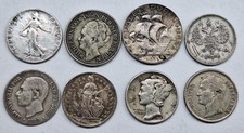 Interessante lotto di 8 monete