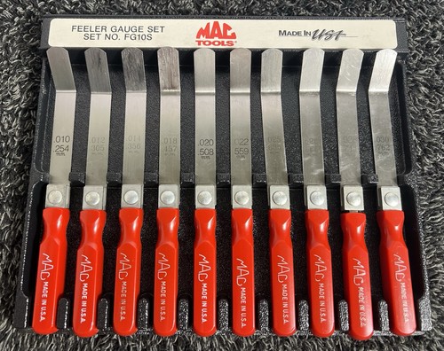 Mac tools 10pc - feeler, gauge