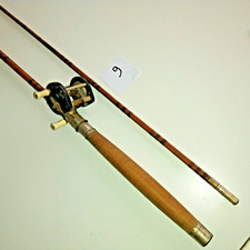 Ancienne canne pêche en - canne,