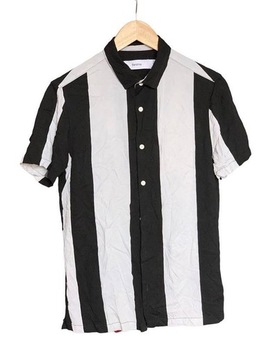 Camicia uomo bershka nera - camicia,