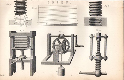 1880 stampa vite vari - 1880,