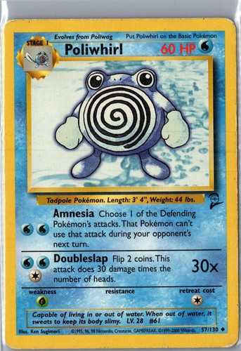 Poliwhirl 130 set - poliwhirl, base