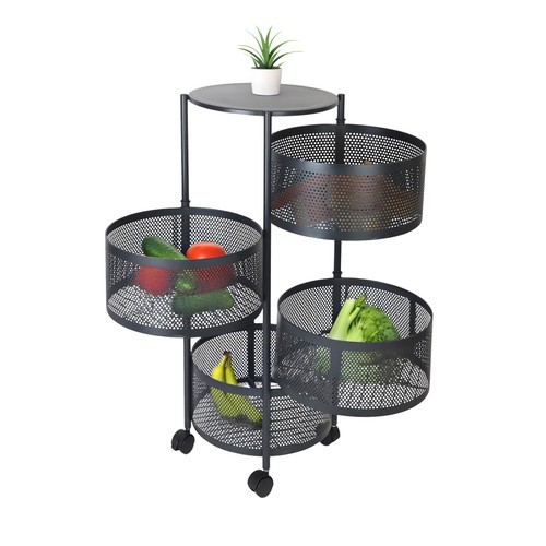 Carrello cucina ruote scaffale - carrello,