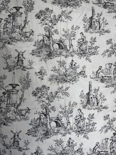 Tissu dessus lit romanex - lit,