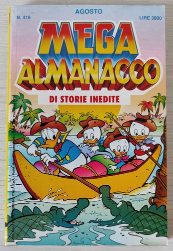 Mega almanacco topolino - topolino, n.416