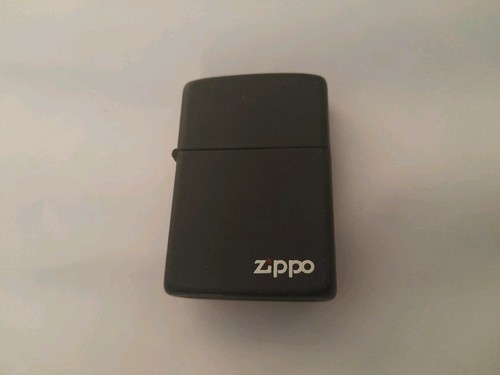Accendino vintage zippo nero - accendino,