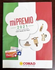 Catalogo CONAD MI PREMIO 2021 raccogli punti dépliant brochure regali premi