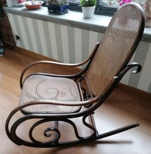 Sedia a dondolo Thonet Fine