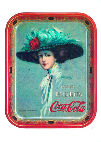 Coca cola cartolina 1910 - coca-cola,