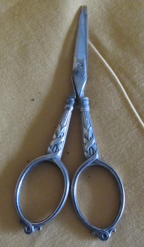 Coppia forbici sartoria antico - forbici,