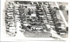 Real Photo Aerial View of