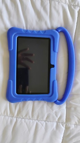 Blue rugged silicone - silicone, tablet
