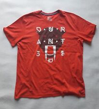Shirt Nike Kevin Durant Basket XL Rosso Dri-fit KD 35 Puma __B3