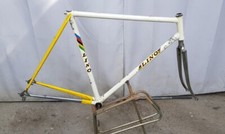 Telaio corsa acciaio Campagnolo anni 70-80 forcella Air.Bici epoca 54,5x56.