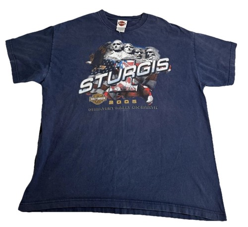 Shirt vintage 2005 harley - t-shirt,