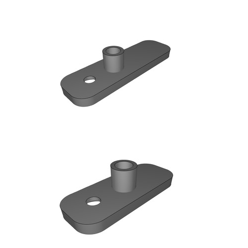 Set supporto diodo 5mm - supporto, ir