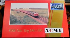 ACME 55291 DSB NAT TOG 594/594 NIGHT TRAIN 3 COACH PACK HO GAUGE