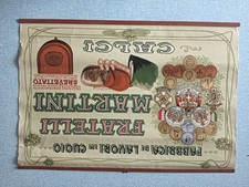 Antica pubblicità degli Anni 30 Fratelli Martini