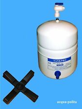 Serbatoio Tanica Metallo Accumulo Acqua 2 GPD Bianco Depuratore Osmosi Inversa