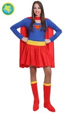 Costume super ragazza adulta - ragazza,