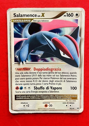 Lotto carte pokemon - carte, salamence