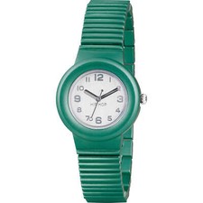 Orologio Donna HIP HOP ALUMINIUM HWU0578 Small 32mm Alluminio Verde NEW