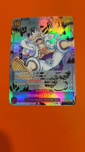 One piece card - one,