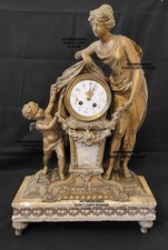 GRANDE Pendule doré 19ème