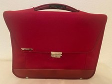 Valigia 24 ore vintage Delsey in tessuto