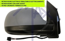 Specchio retrovisore elettrico - specchio,