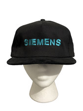 Vintage 90s Seimens Hat Suede
