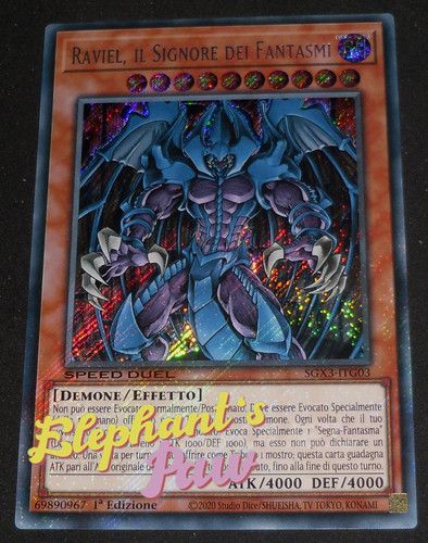 Yugioh raviel signore dei - raviel, il