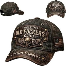 Old F*ckers Club Baseball Cap