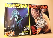 Rockstar rivista musicale 8 numeri - 1980 - 1987 (no progressivi)