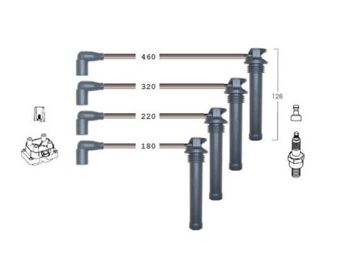 Kit cavi candela - kit, 1600