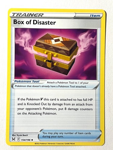 Box disaster 154 196 non - of,