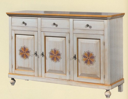Credenza ante legno laccata - credenza, 3