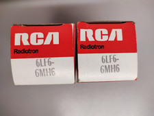 2x 6LF6 / 6MH6 RCA USA (NOS /